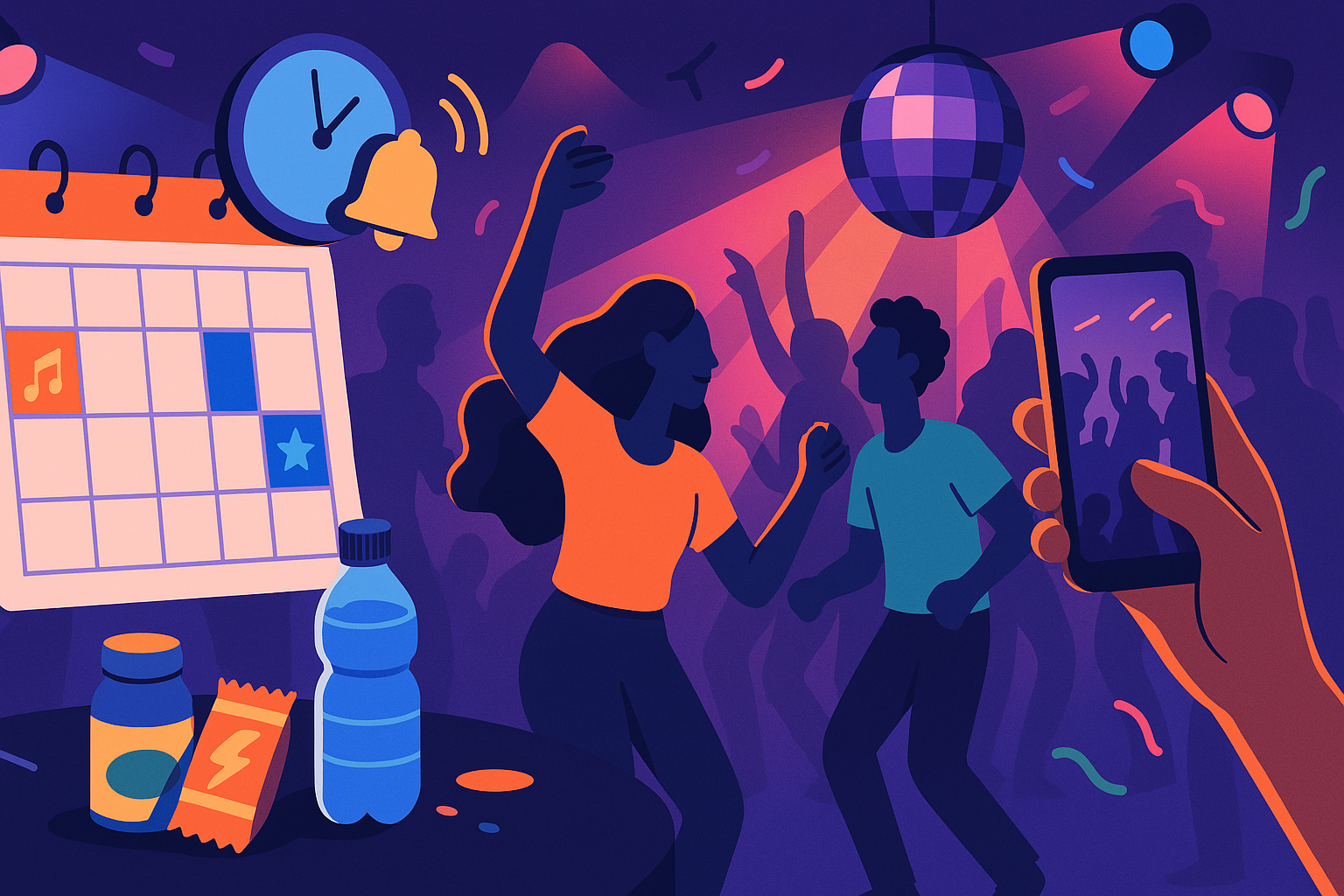 5 formas de tripiar sin perderte ningún evento